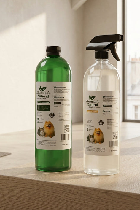 Zherman’s Naturals Eliminador de Olores para Mascotas | Concentrado y Listo para Usar | 1000 ml c/u.